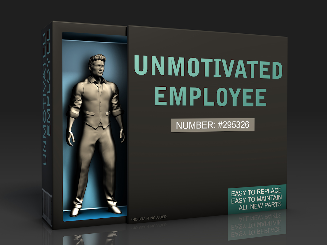 unmotivated employee